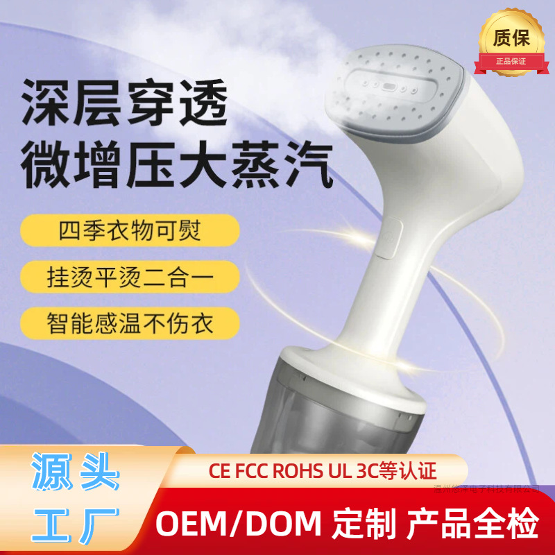 New Handheld Garment Ironing Machine, Household Small Electric Iron, Steam Garment Ironing Machine, Flat Ironing and Garment Ironing All-In-One Machine