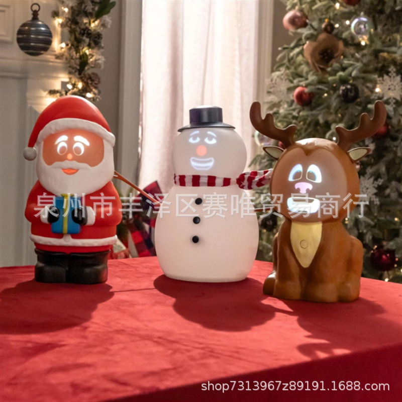 SanTek Talking Animated Santa Claus动画圣诞老人圣诞礼物摆件|undefined