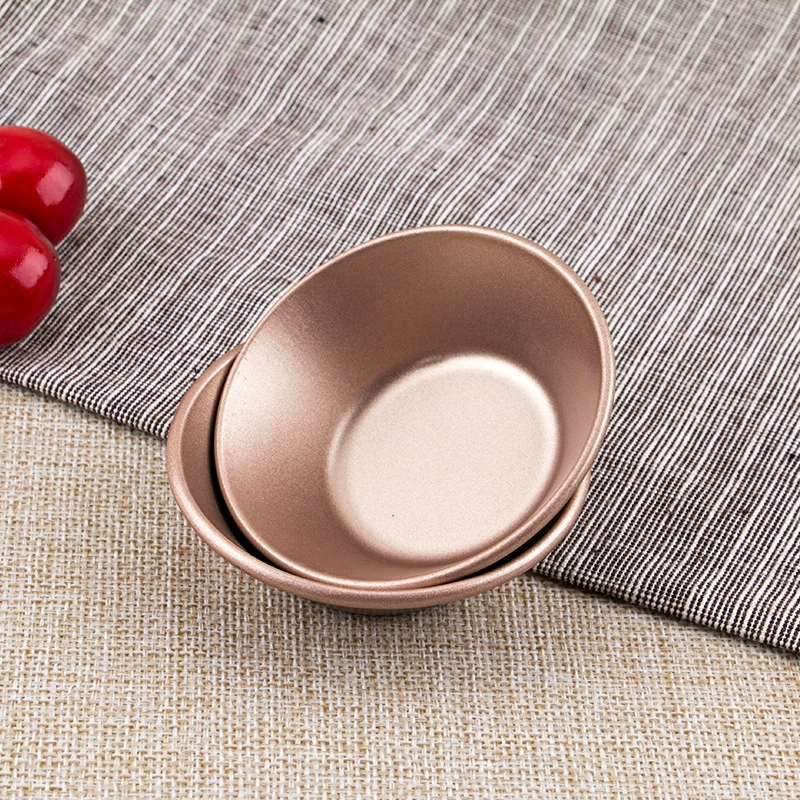 Антипригарная форма для яичного пирога Углеродистая сталь Мини-португальская Форма для пирога Круглый яичный пирог Основание для придания формы коже Форма для бутина Повторное использование