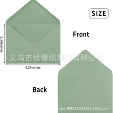 �羳��ɫ�ŷ�5*7 Ӣ���ˮ�z��ɫ��β���ŷ⿨Ƭ�R����Ո��