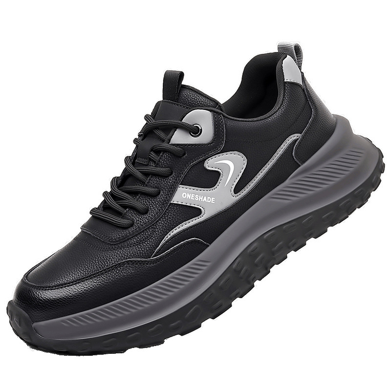 Primavera nuevos zapatos de papá para hombres zapatos deportivos transpirables de suela gruesa para hombres zapatos de moda zapatos casuales de todo fósforo zapatos para hombres al por mayor