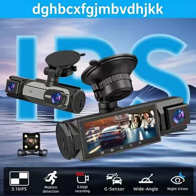 WiFi dashcam with infrared night vision, Driving recorder