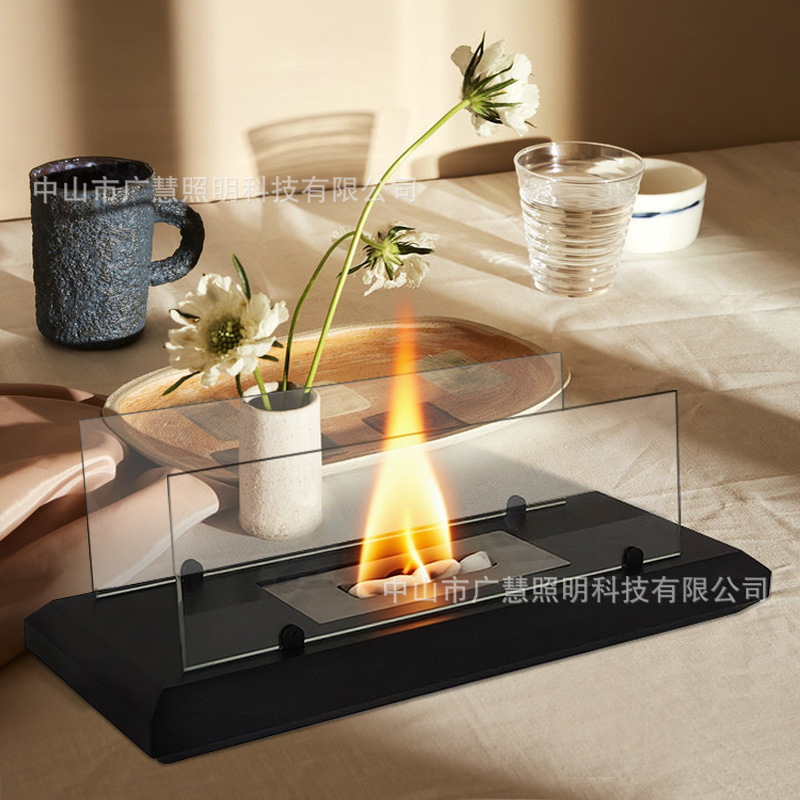 Cross-Border Fireplace, Alcohol Fireplace, Tabletop Fireplace, Ambiance Fire Pit, Indoor Fire Pit, Outdoor Small Fire Pit, Real Fire Stove