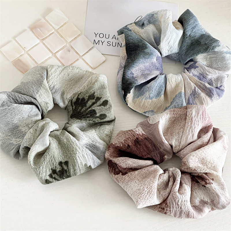 Scrunchie Haargummi Elastisch Vielseitiges Haaraccessoire Damen_voghion.com