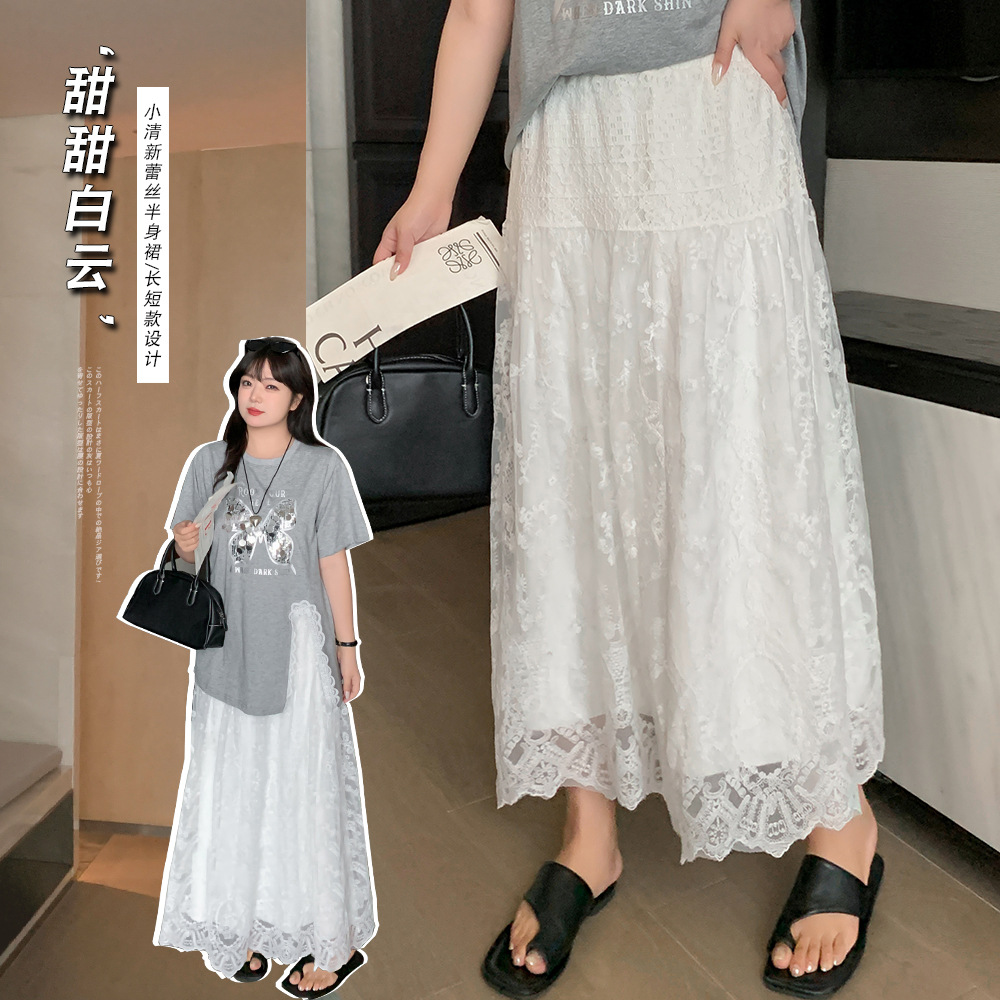 夏  XL-5XL 大きいサイズ スカート(2タイプ:ノーマル、ロング)  夏  XL-5XL 大きいサイズ スカート(2タイプ:ノーマル、ロング)