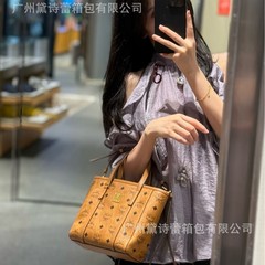 新款MC家菜篮子包经典印花迷你手提托特包潮流百搭单肩斜挎通勤包