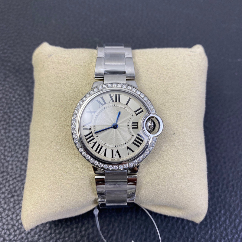 Cross-Border Factory Direct Sales Af Card Blue Balloon 33mm Couple's Watch Stainless Steel Waterproof Fashionable Women's Watch Waterproof and Durable Cross-Border Factory Direct Sales Af Card Blue Balloon 33mm Couple's Watch Stainless Steel Waterproof Fashionable Women's Watch Waterproof and Durable