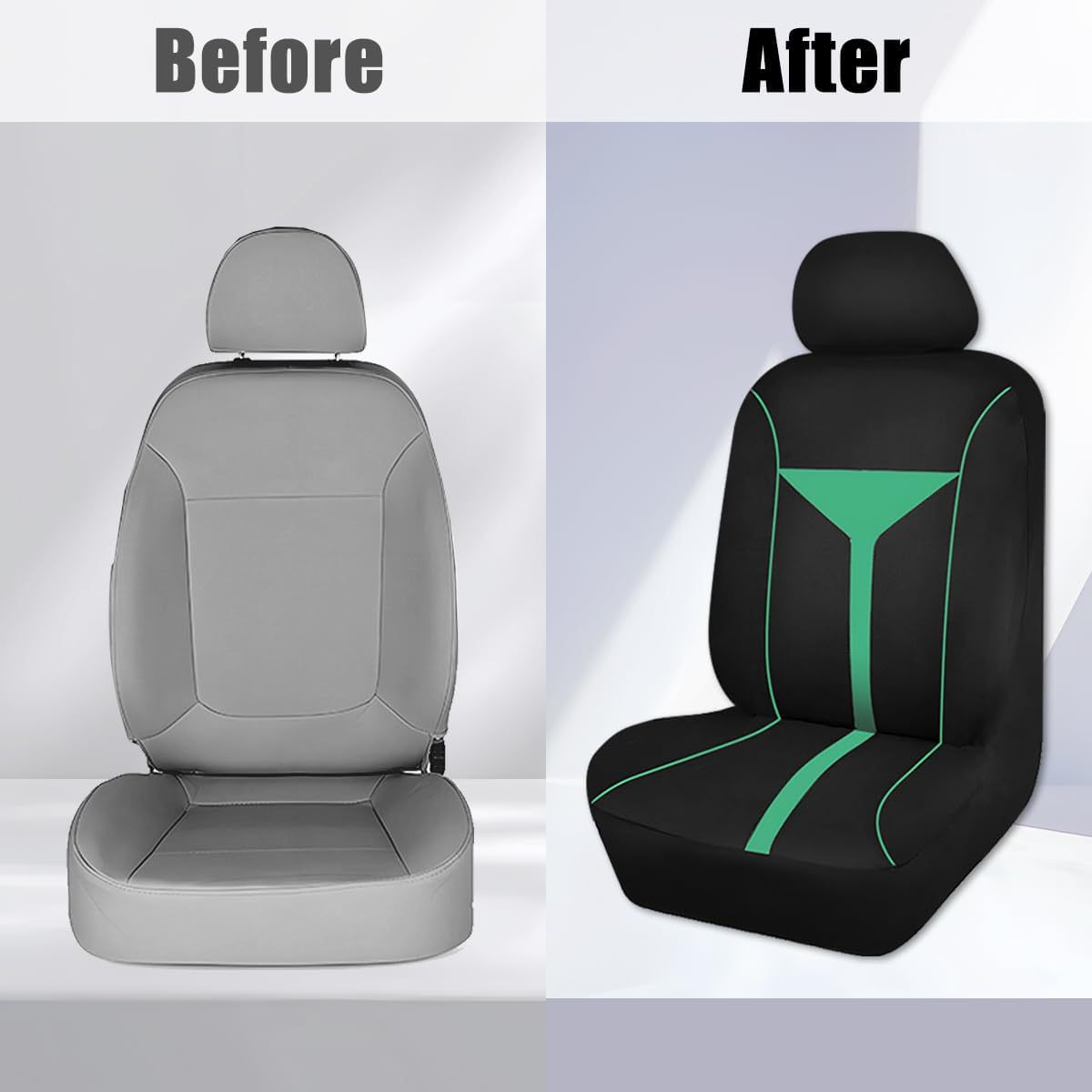Cross-Border New Elastic Fabric Wine Glass Style Car Seat Cover for All Seasons Amazon Temu Meike Duo