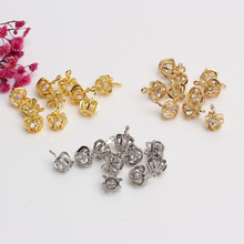14k����/��ɫ΢肻ʹ��ʯ���������朒�� diy�朶�������