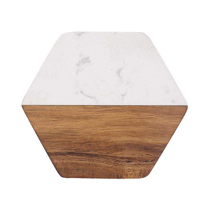 Cuchillo de queso transfronterizo conjunto de madera acacia corte tablero de pan de madera mármol queso mantequilla cuchillo tablero de horquilla