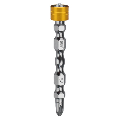 Dane bit cross electric strong magnetic nunchaku screwdriver wind bit anti-slip electric drill magnetic coil bit