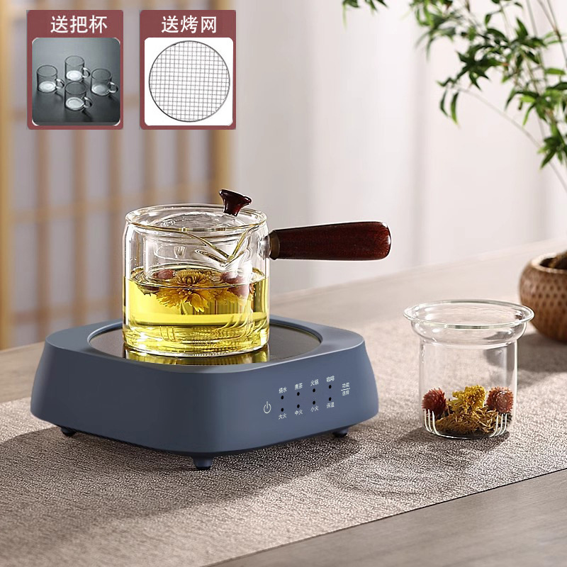 고미블루 + 옆손잡이냄비 + 컵4개 + 그릴망