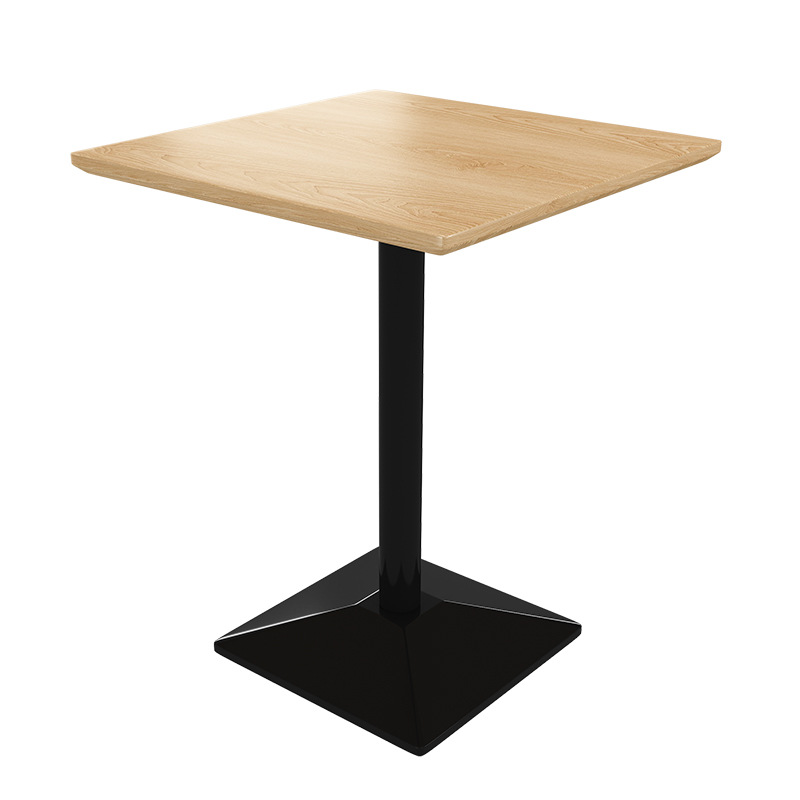 Sofá de asiento de tarjeta de ratán de madera maciza comercial nuevo estilo chino mesa y silla restaurante cafetería leche tienda de té mesa de comedor y silla combinación