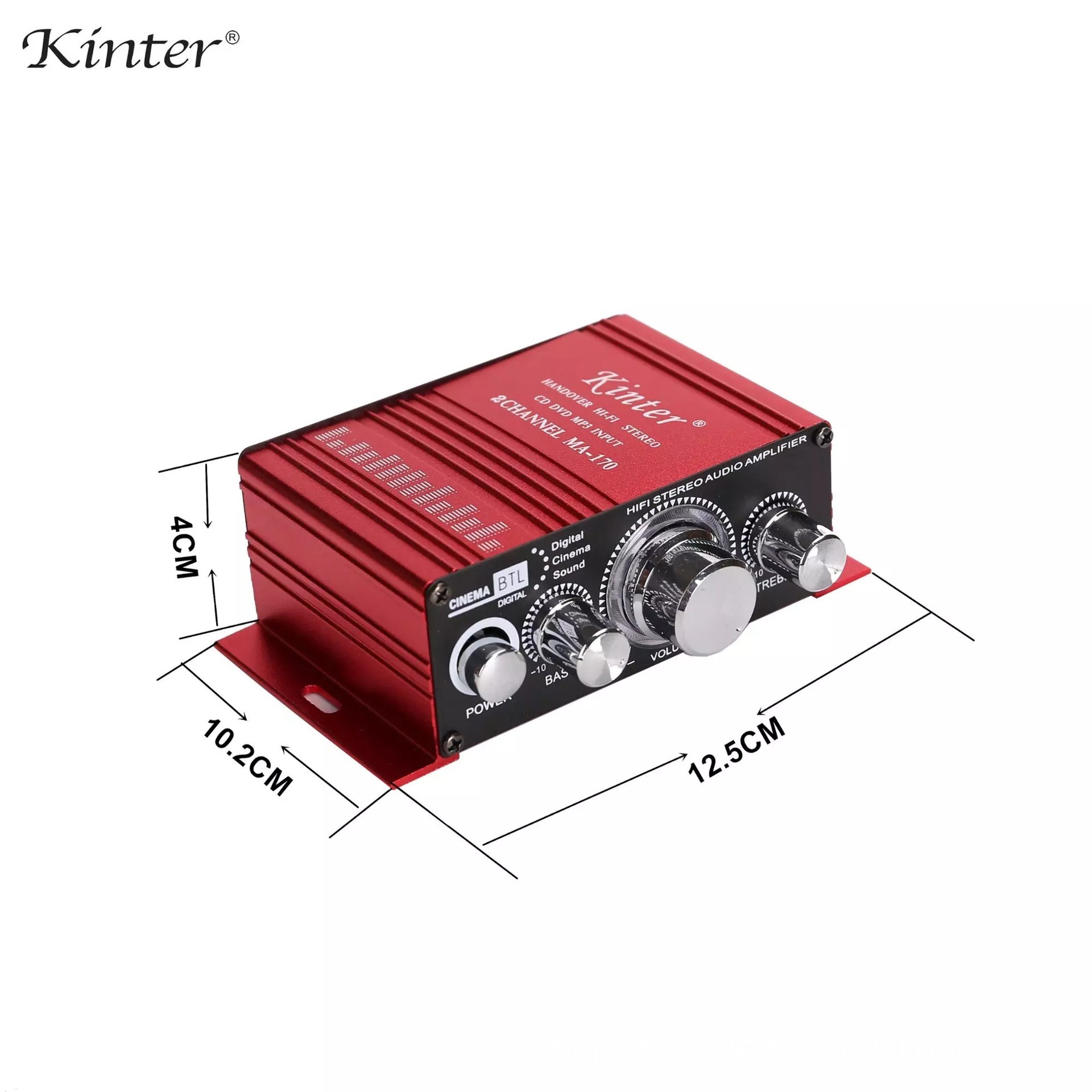 Усилитель мощности Kinter MA170 красный