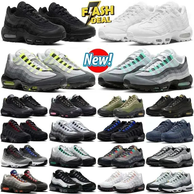 Foreign Trade Large Size Max95 Men's Sports Shoes Air Cushion Shock Absorption Outdoor Leisure Spring Running Shoes Women's Shoes 39-48