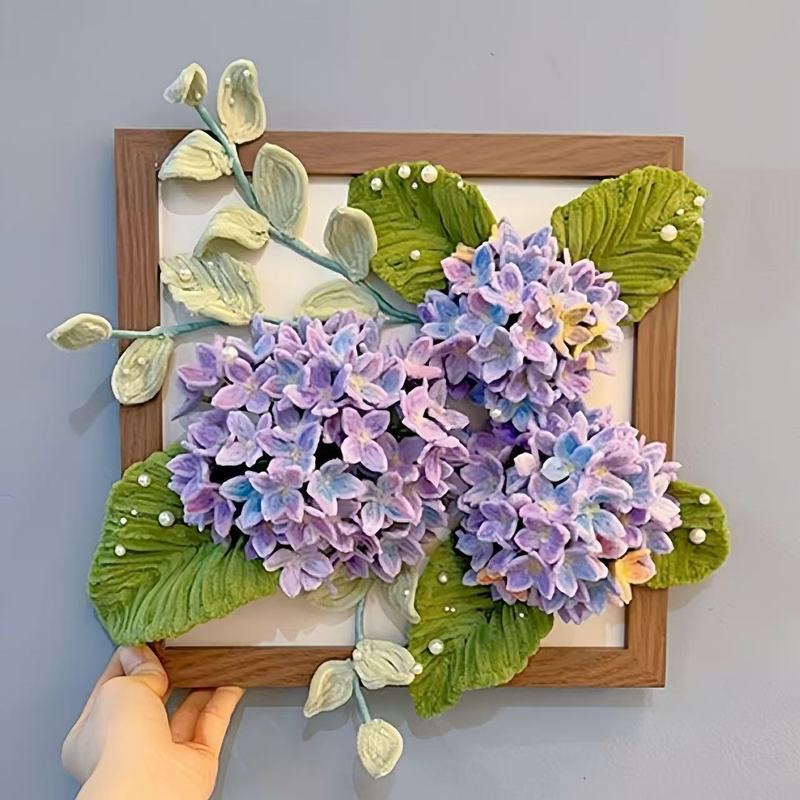 スズランの花の額縁ブーケ、手作りDIY素材パック、誕生日プレゼント、組み立て式、クリエイティブで爽やかなスズラン|undefined