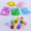 Transparent chip plastic sheet round pieces Binguo game Dice Pust Accessories Manufacturer spot wholesale