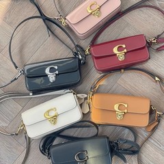 Koucjia 本革牛革レディースバッグテールシングルクロスボディポータブルショルダーバッグバゲットバッグ老眼アコーディオンバッグ外国貿易オリジナルオーダー