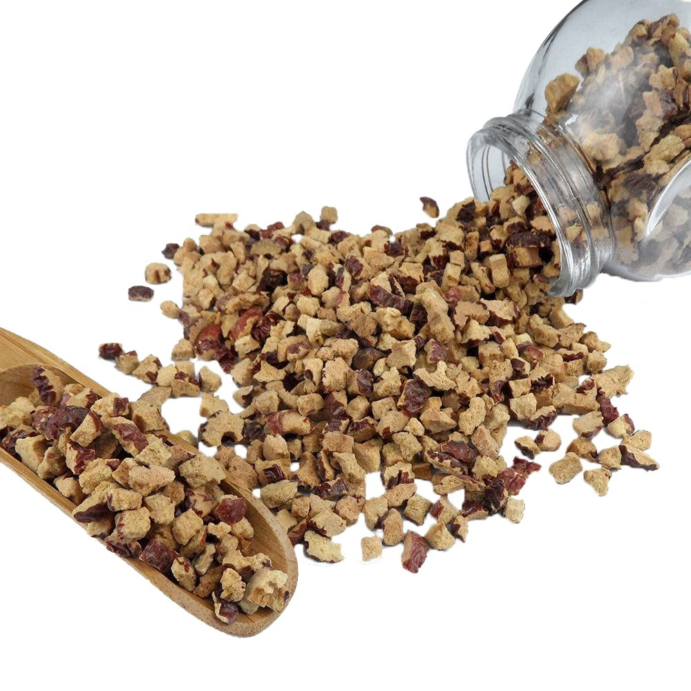 Производители происхождения поставляют неядерные простые частицы однородные 5*6 мм серый мармелад кубиками красный мармелад сушеные частицы