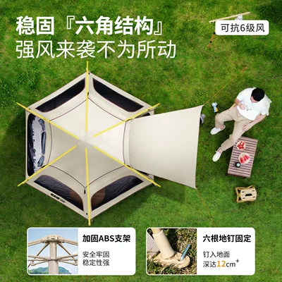 no-build required, thickened canopy, Avtomobil dam çadırları