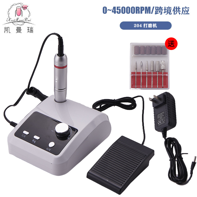 Nueva lijadora de uñas, lijadora de carga de alta velocidad, descarga profesional de uñas, piel muerta, tienda de uñas, lijado transfronterizo