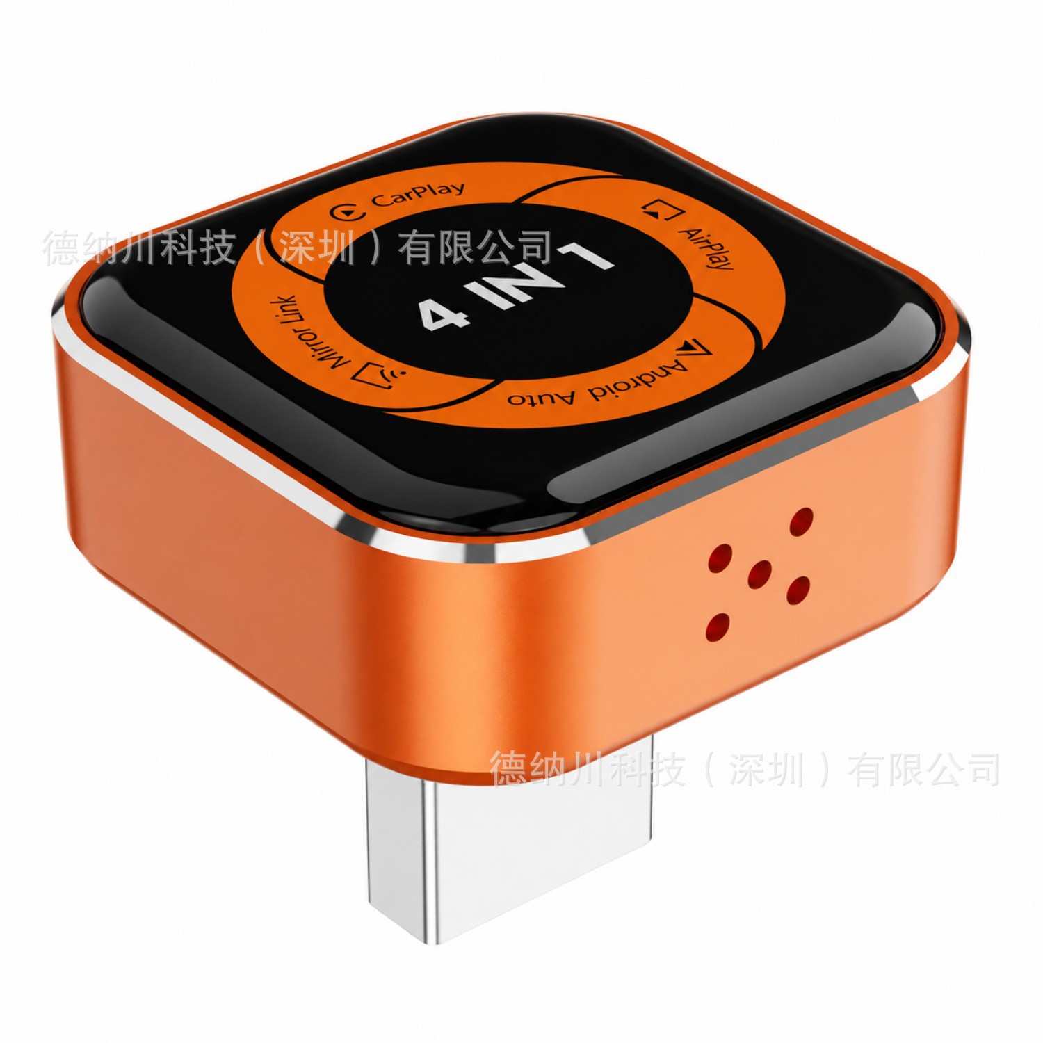 Cross-Border 4-in-1 Car-Mounted Wired to Wireless Carplay Android Auto Connectivity Box Apple Android Adapter