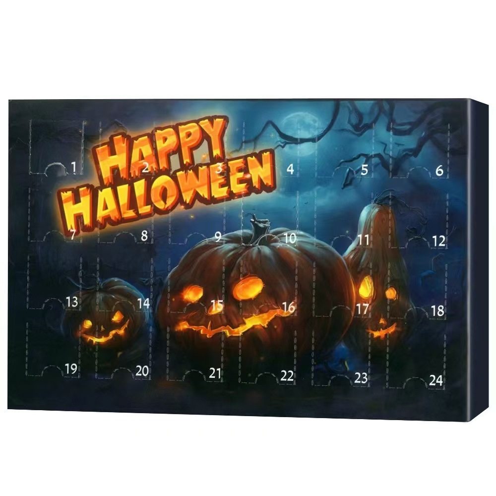 thumbnail image 1 of Calendario de Adviento de Navidad Calendario de Adviento de Grinch Caja sorpresa de Navidad 24 regalos Cuenta regresiva de monstruo verde Caja sorpresa de Halloween, 1 of 5