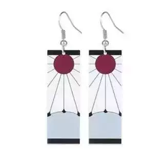 Украшение для женщины: клип/крючки для серёжек-нить Blade Earrings в Carbon Jilang — японские манга-призраки