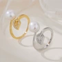 小众新款叶子欧美戒指