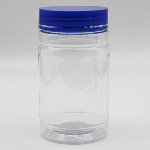 Manufacturer wholesale 300g plastic bottle PET transparent sealed jar food packaging scented tea savings traditional Chinese medicine jar