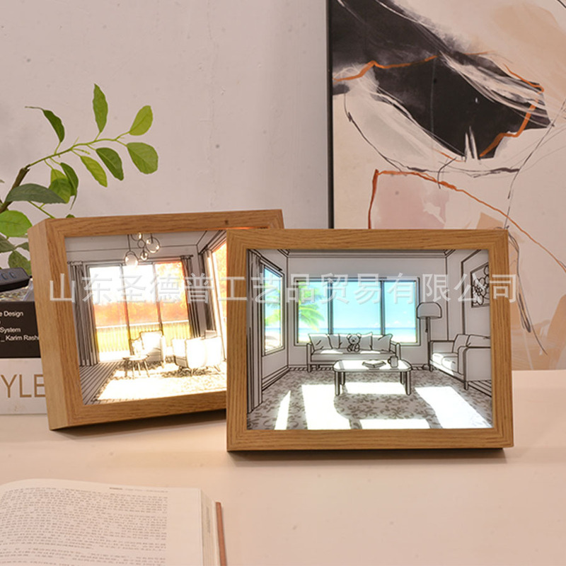Instagram-Style Light Painting, Trendy Creative Sunlight Painting, Bedroom Ambiance Decor, Three-Color Adjustable Cross-Border Photo Frame Instagram-Style Light Painting, Trendy Creative Sunlight Painting, Bedroom Ambiance Decor, Three-Color Adjustable Cross-Border Photo Frame