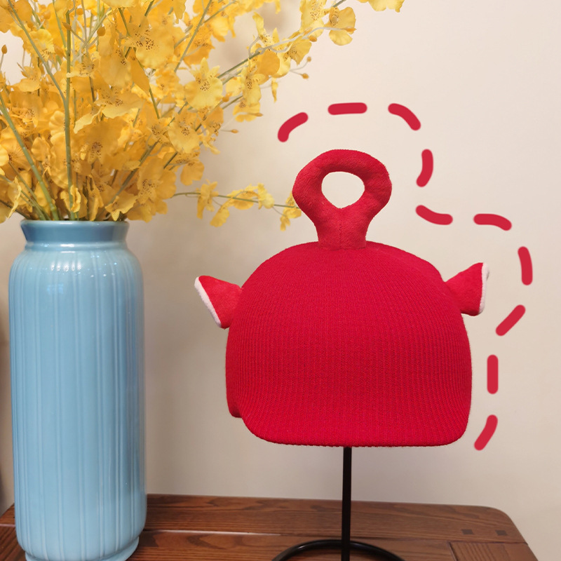 Cubierta de casco de esquí de dibujos animados lindo personalidad cálida placa única cubierta de casco de doble placa bicicleta muñeca cubierta decorativa a prueba de viento