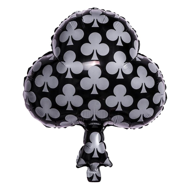 Globo aluminio símbolos de cartas