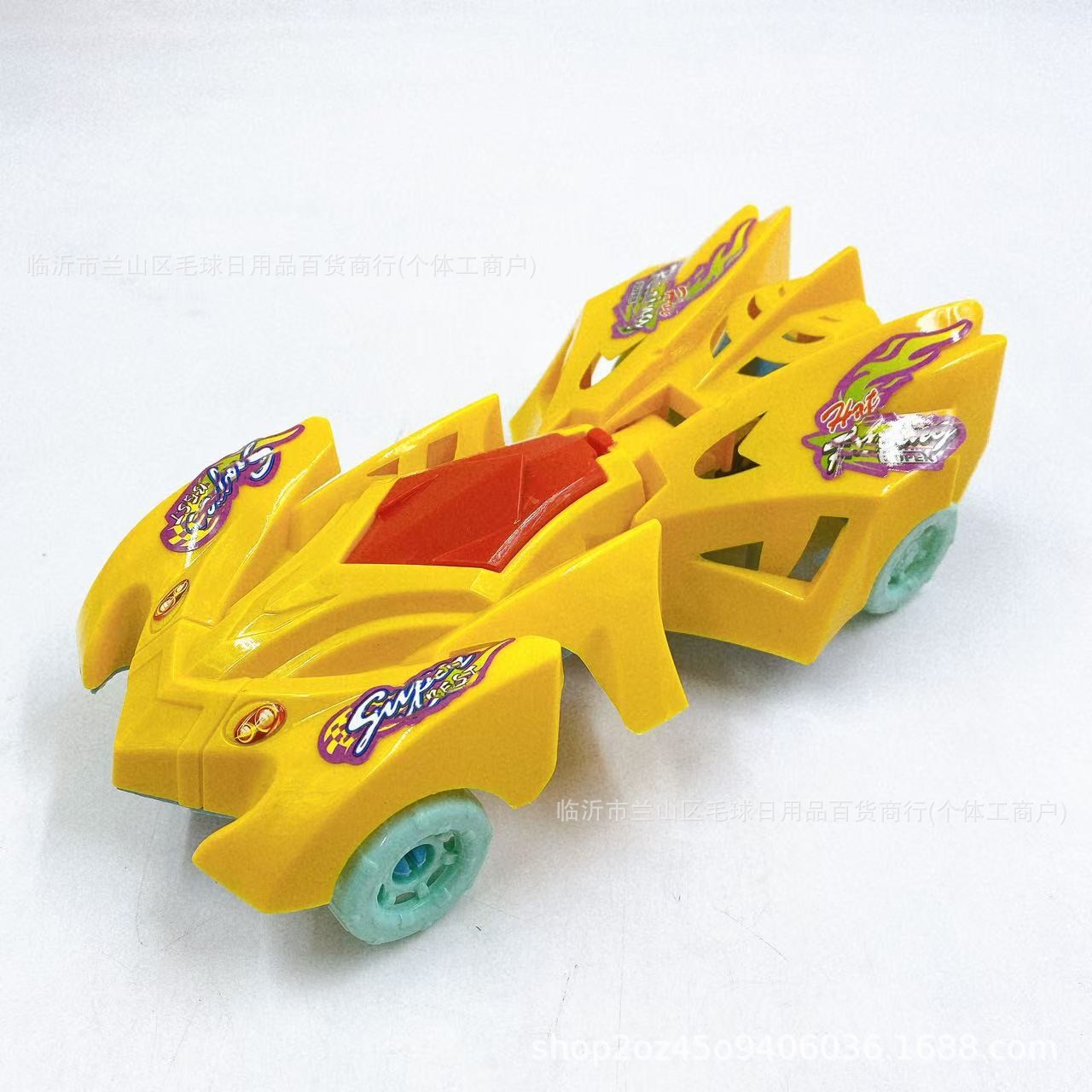 Juguetes para niños deformables modelo de coche de carreras de juguetes de coche de tierra ferrule mercado nocturno al por mayor 2 yuanes
