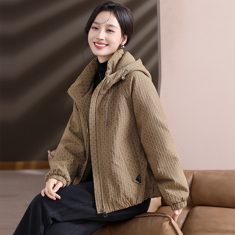 European Station Winter Young Girl Jacket down Coat 90 Duck down 2025 New Large Size Thickened Coat for Women