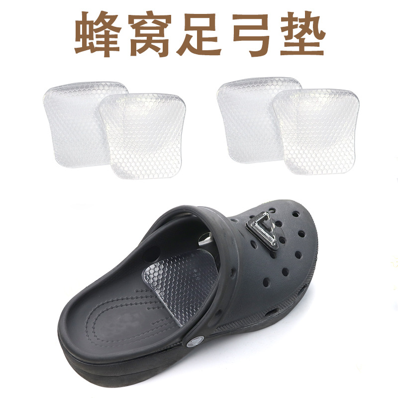 Nueva almohadilla de arco de silicona almohadilla de corrección de pie plano X tipo pierna interior ocho pies movimiento amortiguación antideslizante plantilla de media talla