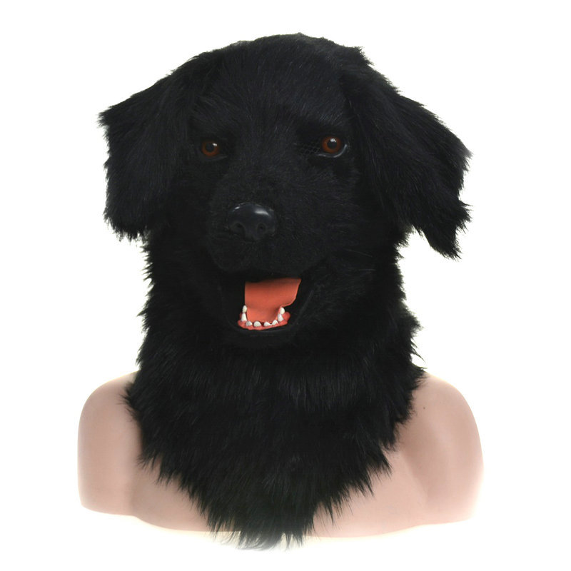 Máscara de cabeza de animal de cara completa Lobo Oso conejo León leopardo fotografía bola rendimiento máscara de película fabricante