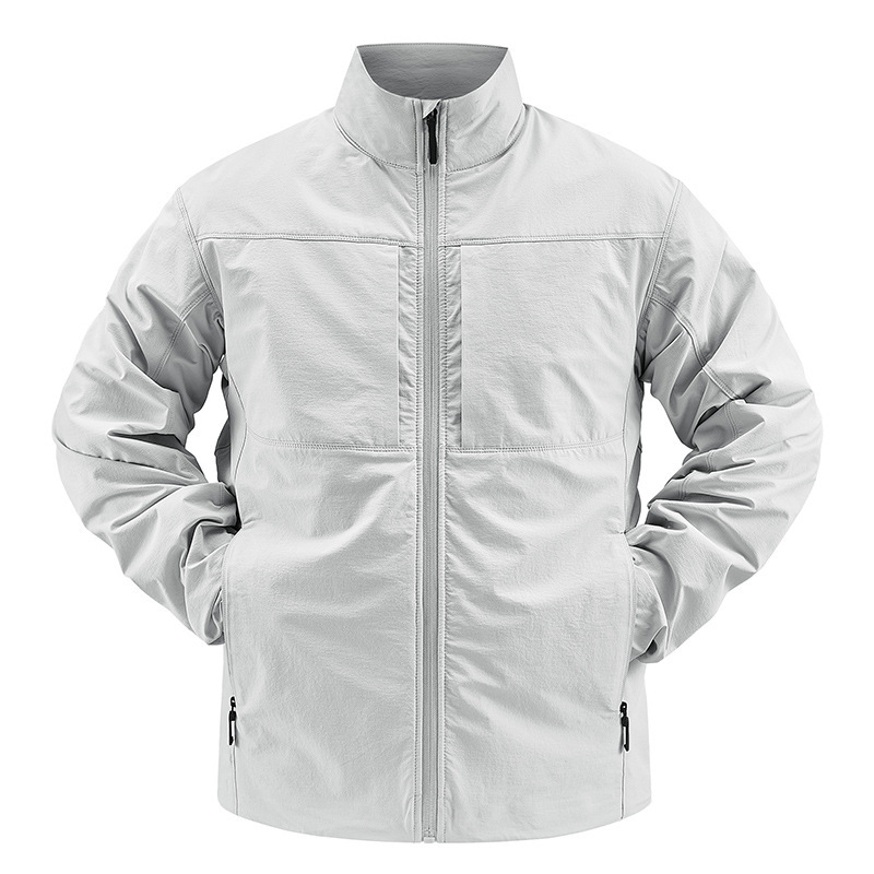 2025 Spring New Men's Casual Outdoor Mountaineering Jacket Multi-functional Multi-pocket Men's Jacket 2503