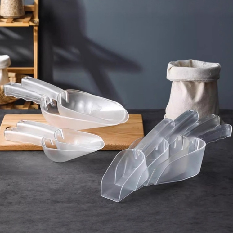 Ps Ice Shovel Stainless Steel Multi-Purpose Shovel Rice Shovel Flour Food Tea Popcorn Shovel Milk Tea Shop Ice Maker Ice Spoon