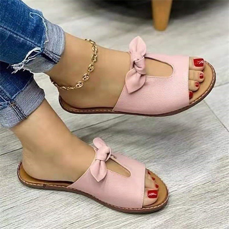Women's Casual Solid Color Open Toe Slides Slippers display picture 3