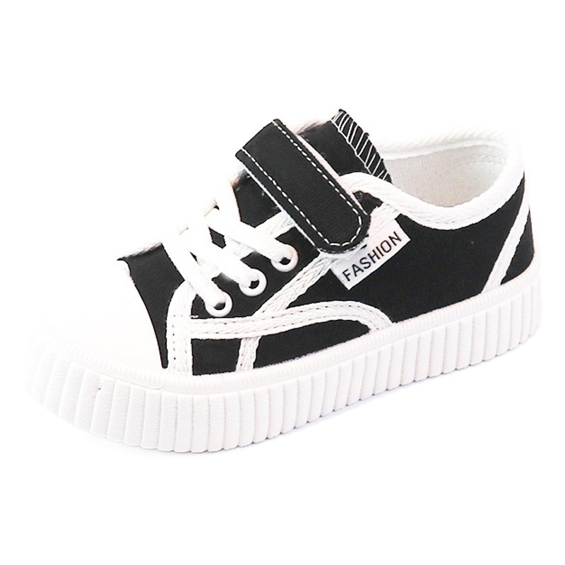 Girls' Canvas Shoes 2026 Spring and Autumn New Children's Shoes for Older Girls and Boys, Casual Soft-Soled Sneakers