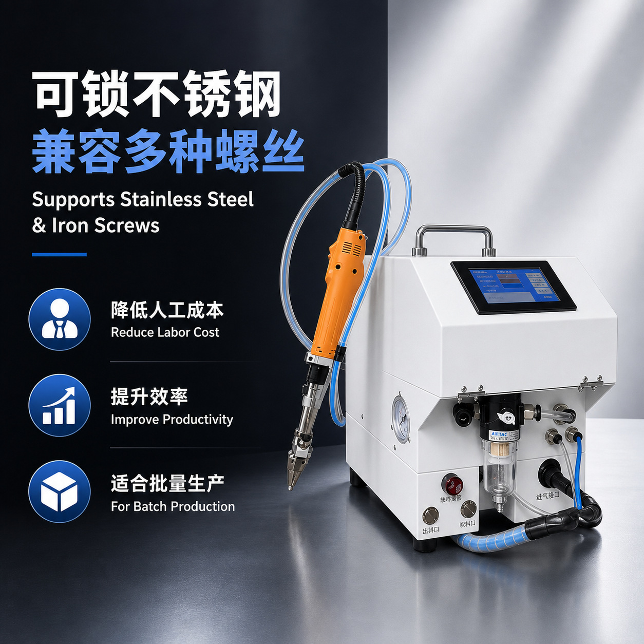 Шуруповерт электрический Fengda FD-8600 комплект