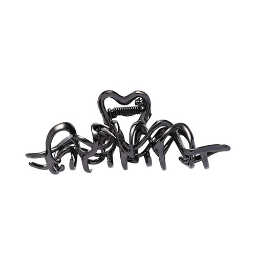 Original Liquid Line Hair Clip for Women - Large Shark Clip, Rear Hair Style, Asymmetric Claw Hair Accessory, Internet Famous Hair Accessory