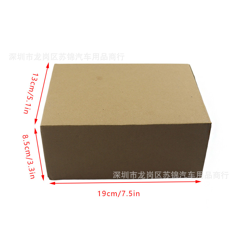 Car Modification Universal One-Out-Two Matte Black Tail Pipe 63mm Double-Out Tail Pipe Muffler Stainless Steel Exhaust Pipe