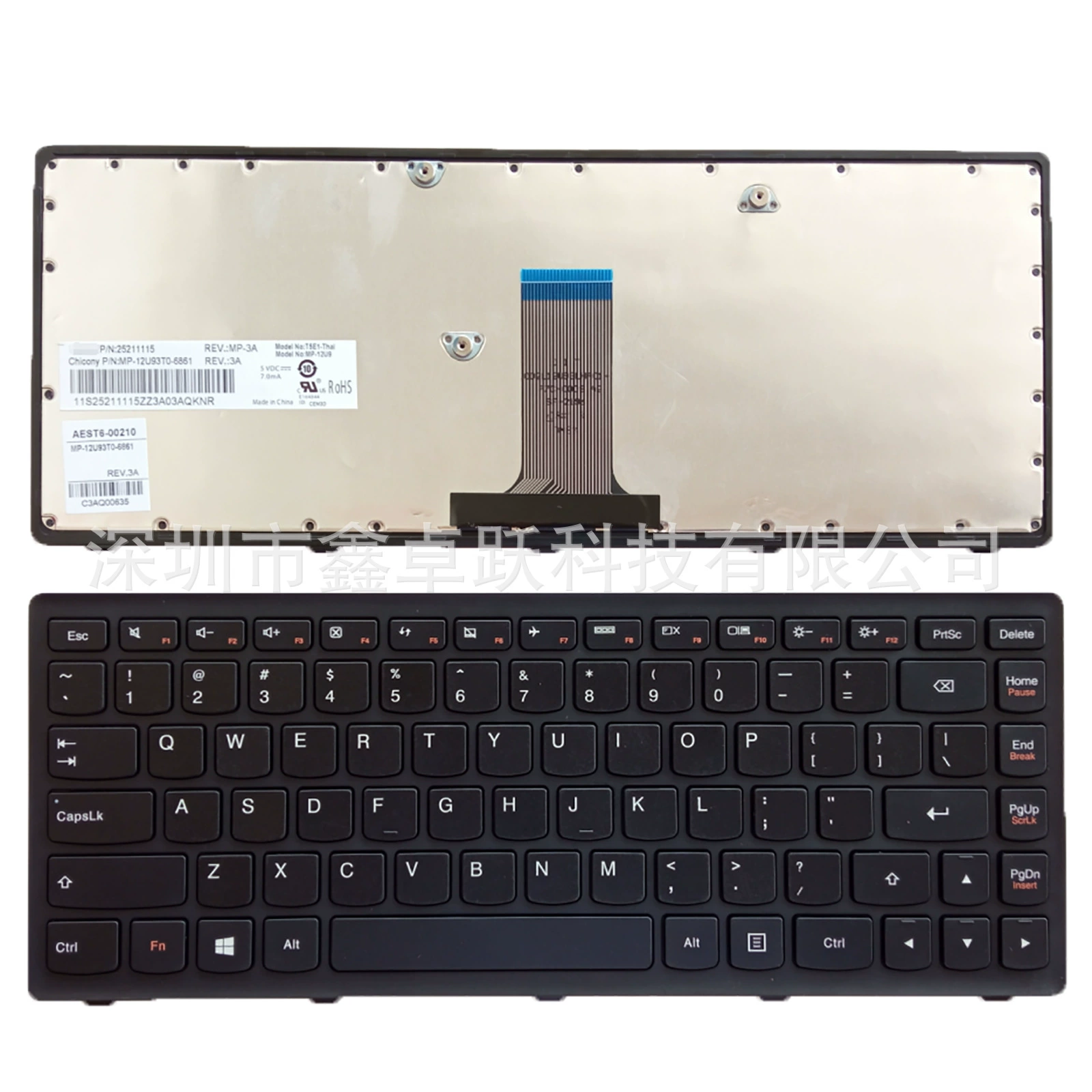 Lenovo, совместимая клавиатура, G400, 400S, G405, 405S, G410, 410S