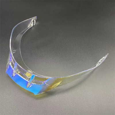 Tail Spoiler Accessories: Dəbilqə (Kaska) aksesuarları - pista-rear-wing-aurora-blue-screws-included