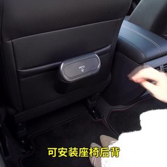 Car trash bin side-mounted covered storage bucket mini storage bag car multifunction back seat storage box