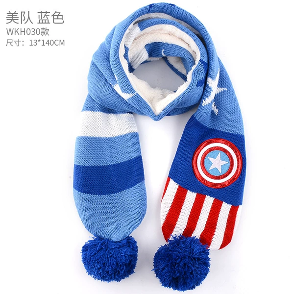 H030 long Captain America scarf