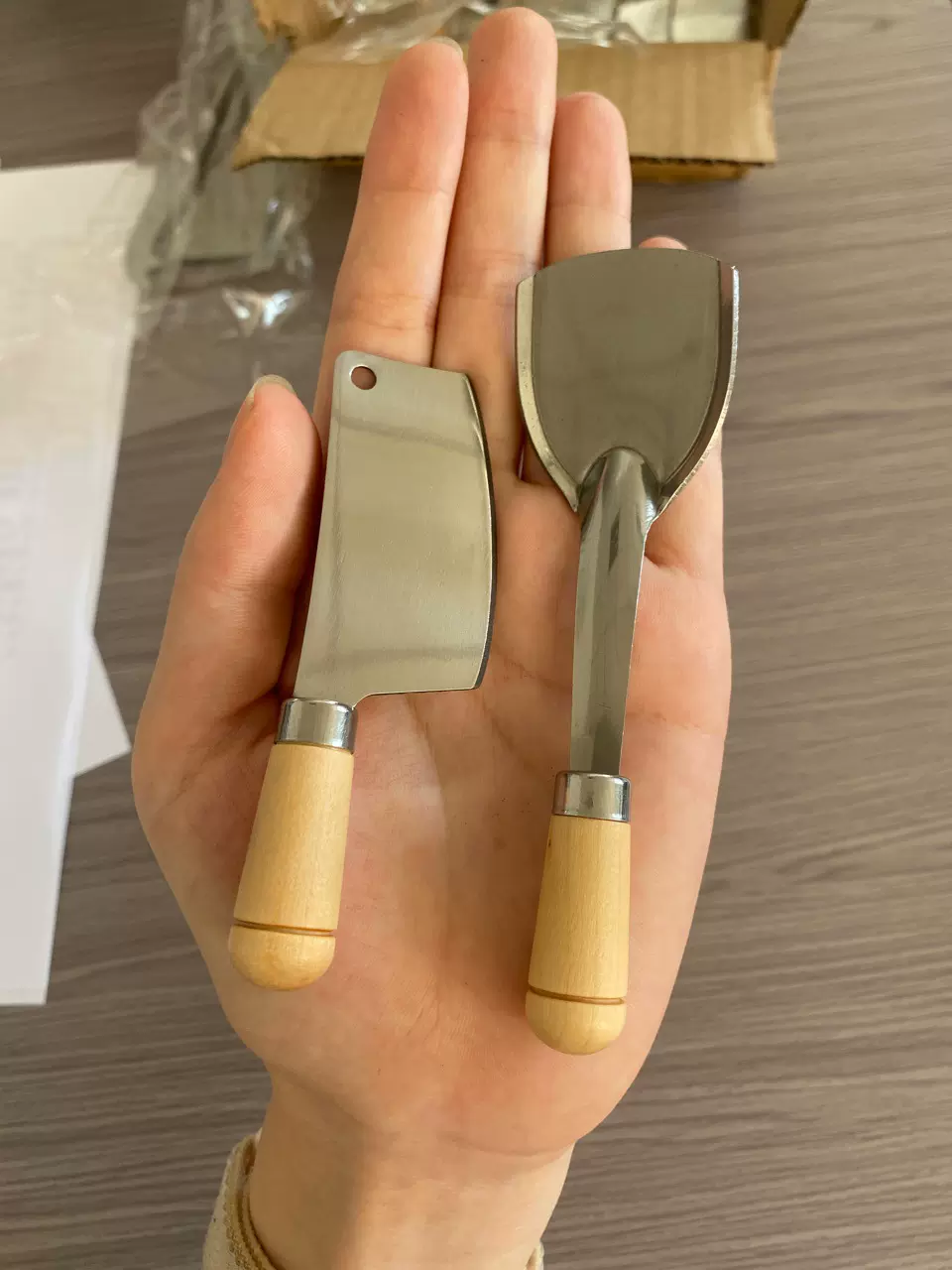 煮真食玩具小刀小铲套装过家家厨具刀具儿童迷你版小厨房做饭食玩