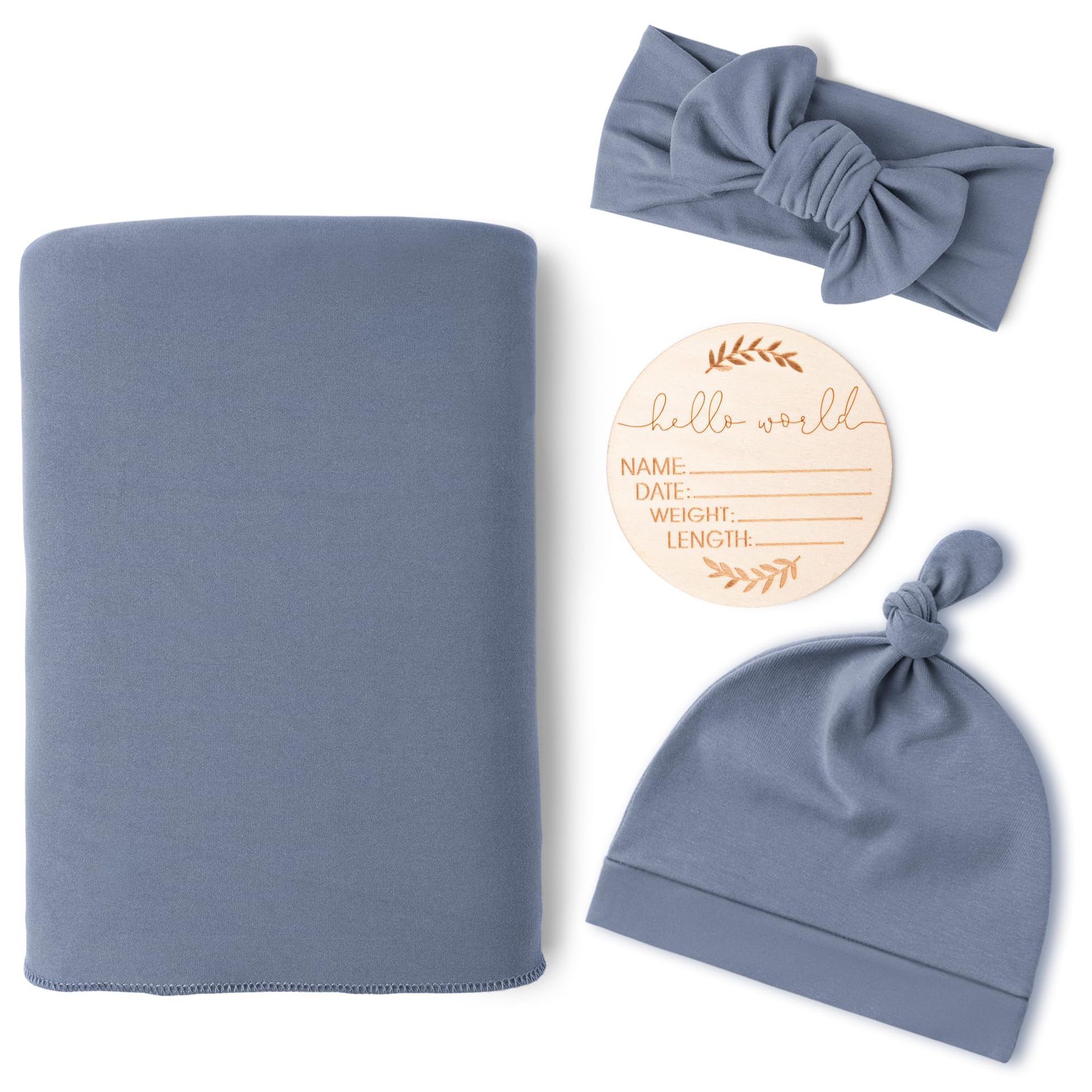 Set, blue duvet, 4 piece set